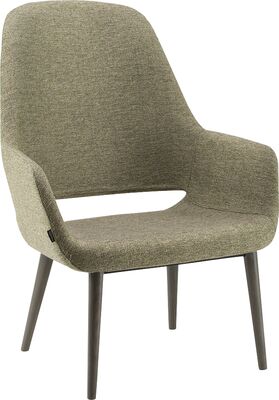 [LCA-SLA-14166] LOUNGE ARMCHAIR MAGDA 05 HIGH LAC